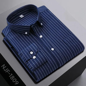 Camisa Masculina de Manga Longa Oversized 100% Algodão