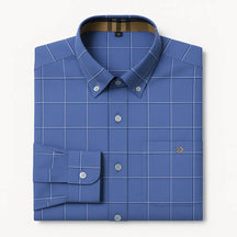 Camisa Oxford Xadrez Masculina