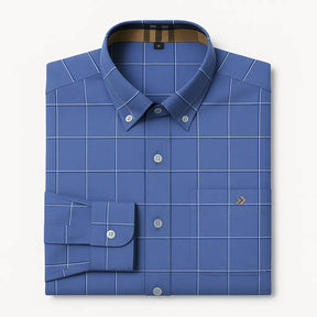 Camisa Oxford Xadrez Masculina