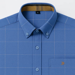 Camisa Oxford Xadrez Masculina