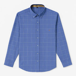 Camisa Oxford Xadrez Masculina