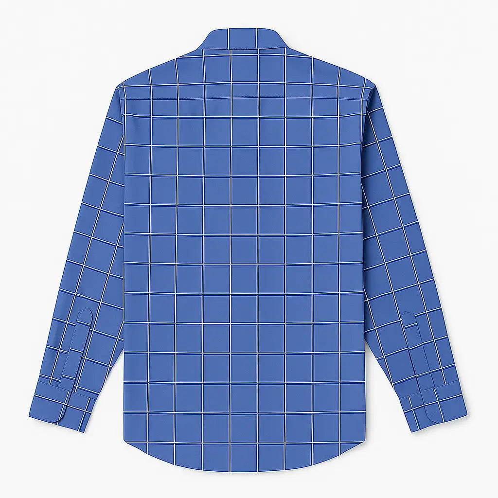 Camisa Oxford Xadrez Masculina