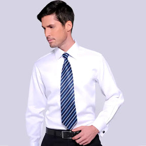 Camisa Social Masculina com abotoadeira de luxo e algodão premium
