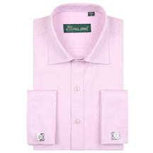 Camisa Social Masculina Business com abotoadeira de luxo e algodão premium