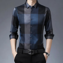 Camisa Social Masculina Cancun Manga Longa