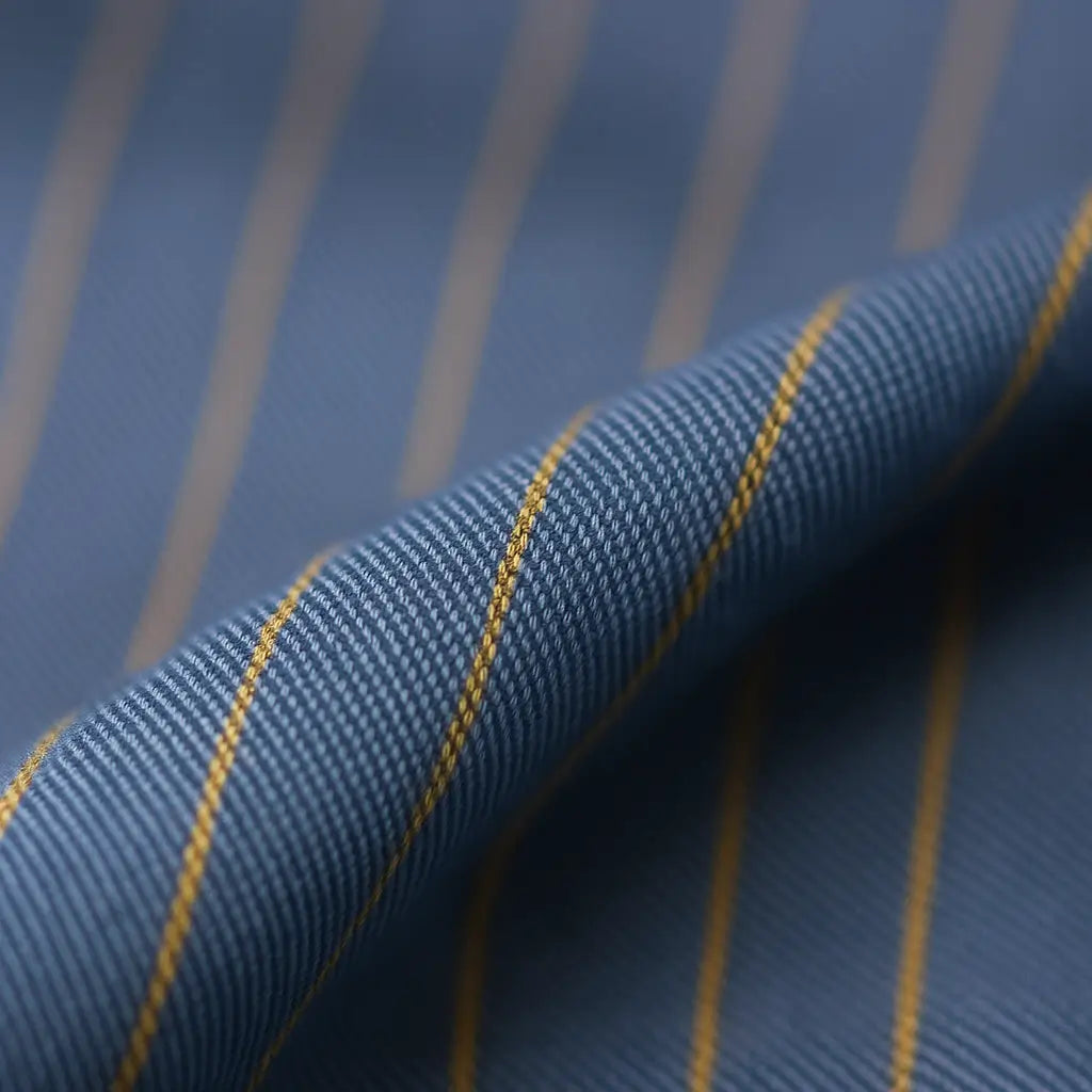 camisa social masculina oxford  em algodão, manga longa, gola estruturada e detalhe interno contrastante