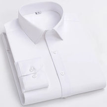 Camisa Social Masculina de Fibra de Bambu 