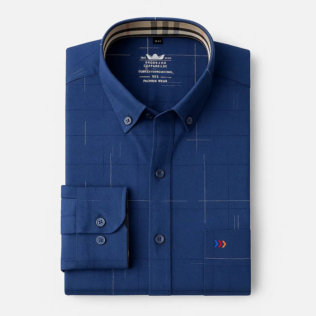 Camisa Xadrez Oxford Masculina