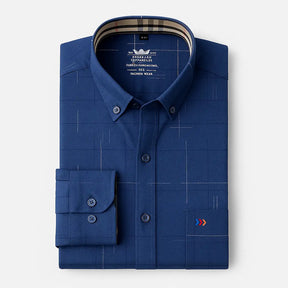 Camisa Xadrez Oxford Masculina