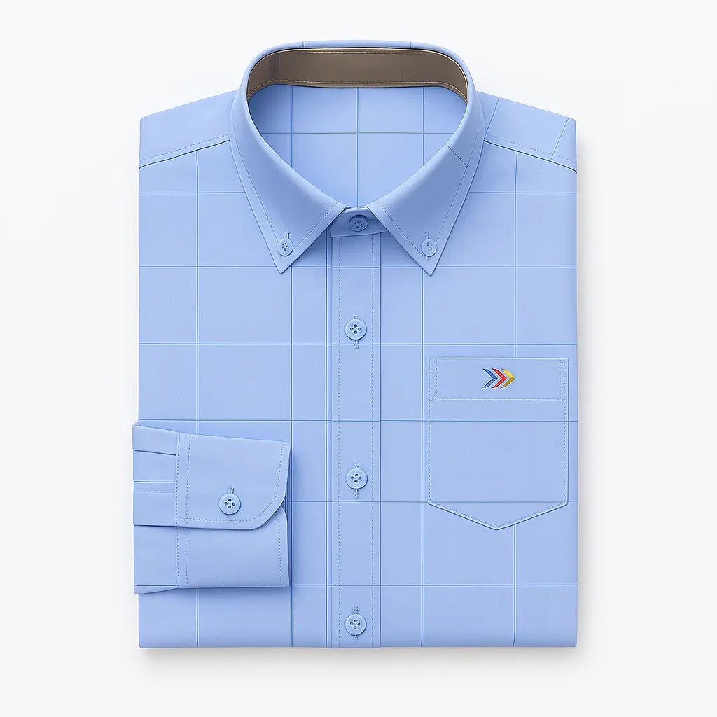 Camisa Xadrez Oxford Masculina
