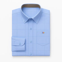 Camisa Xadrez Oxford Masculina