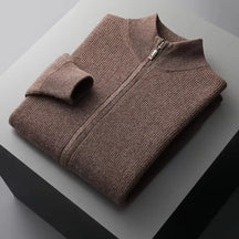 Cardigan Masculino Em Lã Merino – Casual