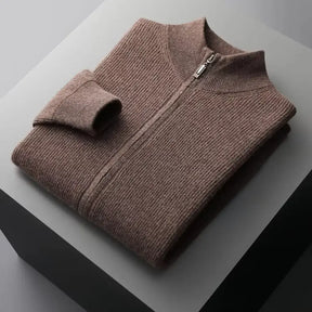 Cardigan Masculino Em Lã Merino – Casual