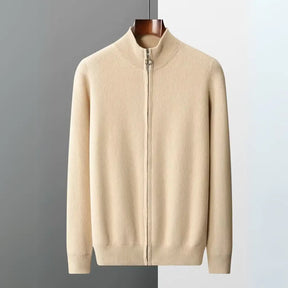 Cardigan Masculino Em Lã Merino – Casual