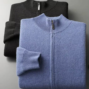 Cardigan Masculino Em Lã Merino – Casual