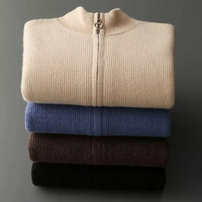 Cardigan Masculino Em Lã Merino – Casual