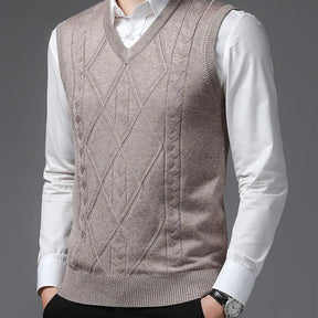 Colete Masculino Tricot Business