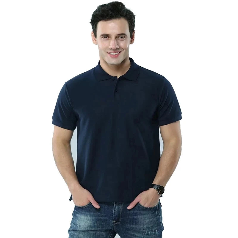 Camisa Polo Masculina Tecido Confort