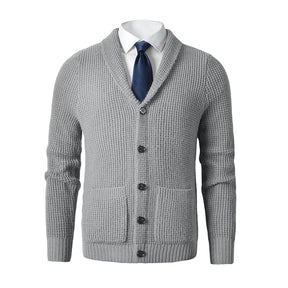 Cardigan Masculino Clássico Social