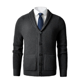 Cardigan Masculino Clássico Social