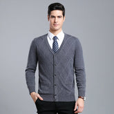 Cardigan Masculino Social Gola V