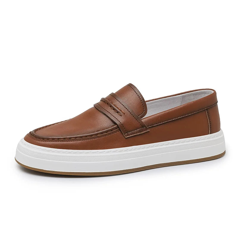 Mocassim Loafer Masculino Geneva de Couro