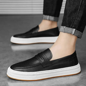 Mocassim Loafer Masculino Geneva de Couro