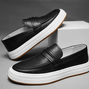 Mocassim Loafer Masculino Geneva de Couro