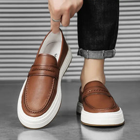 Mocassim Loafer Masculino Geneva de Couro