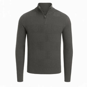 Pulôver Masculino Tricô com Gola Alta