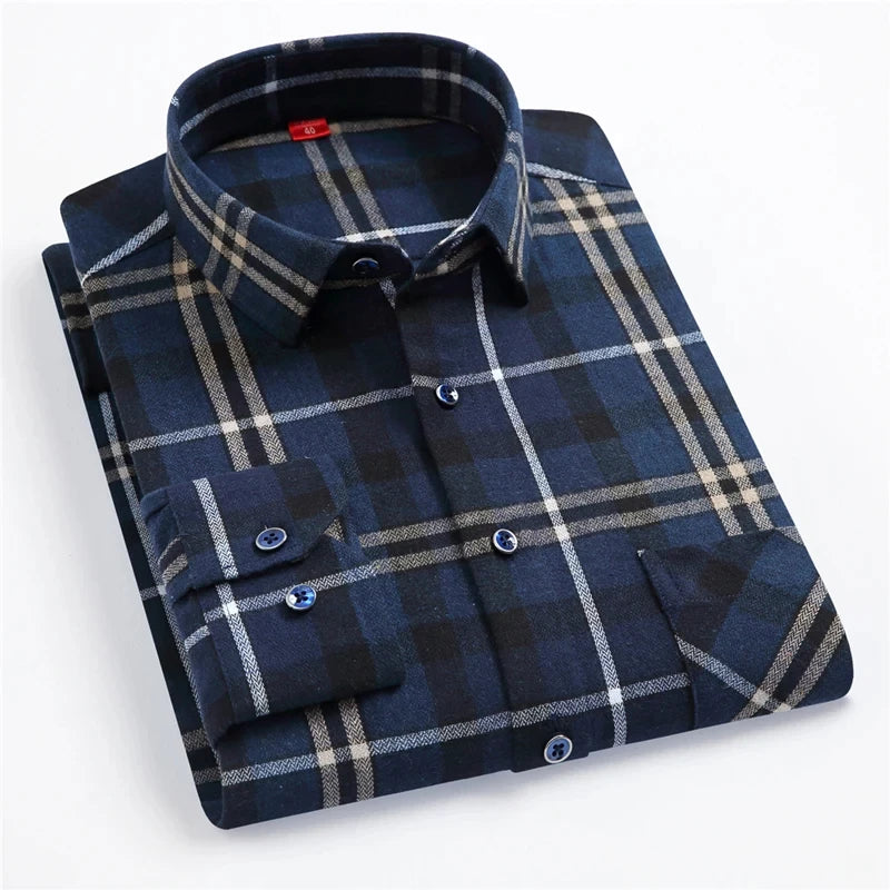 Camisa Social Masculina 100% Algodão Cotton