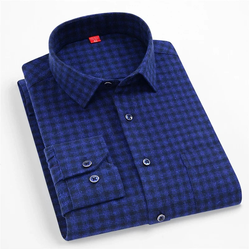 Camisa Social Masculina 100% Algodão Cotton