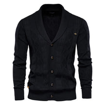 Cardigan Masculino Clássico Com Botões