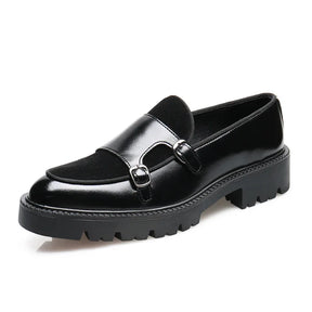 Loafer Masculino Tratorado Com Fivela Dupla