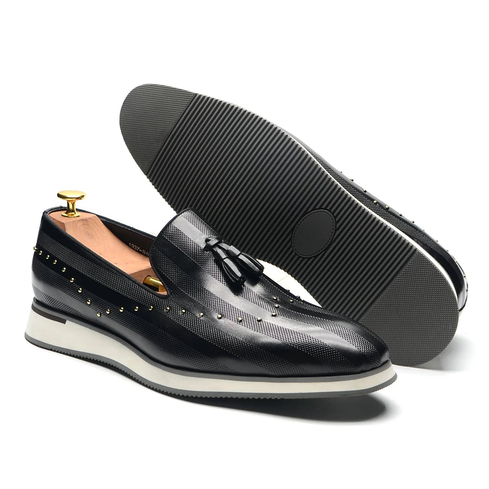 Loafer Masculino Em Couro - Montecarlo