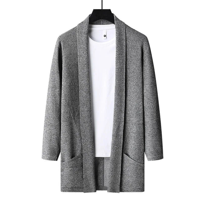 Cardigan Masculino Longo