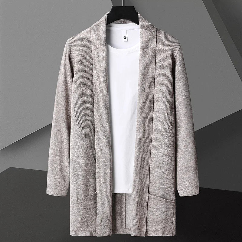 Cardigan Masculino Longo