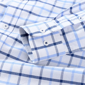 Camisa Masculina Oxford Quadricular