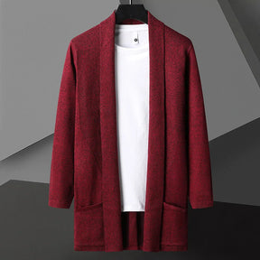 Cardigan Masculino Longo