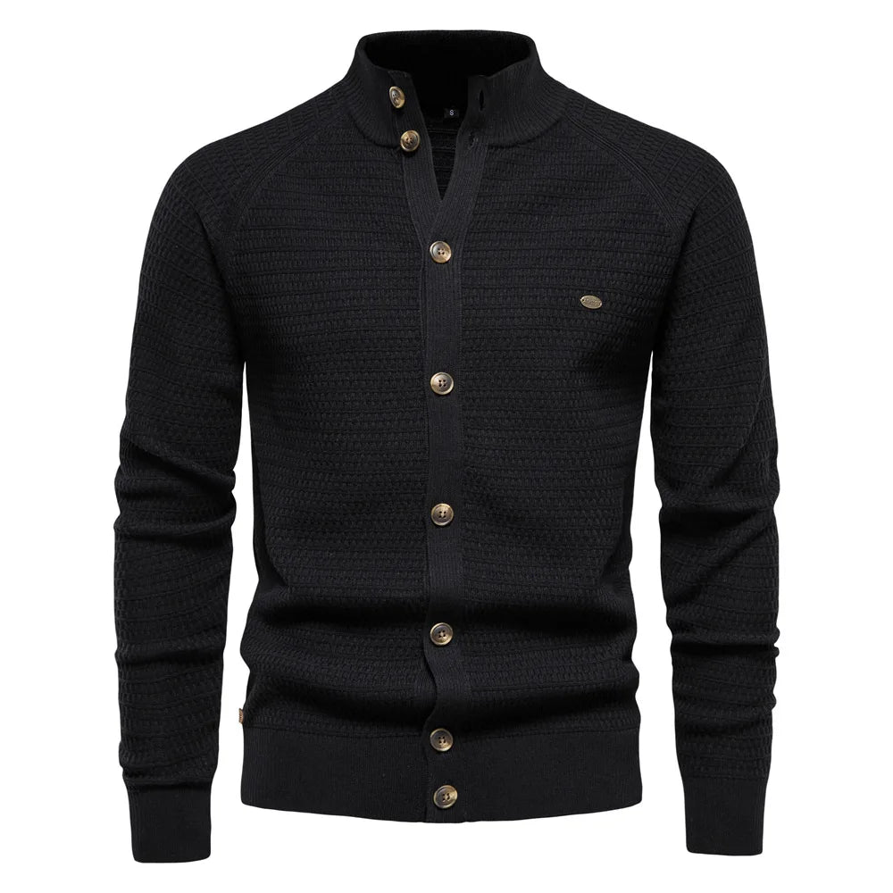 Cardigan Masculino Premium Com Botões