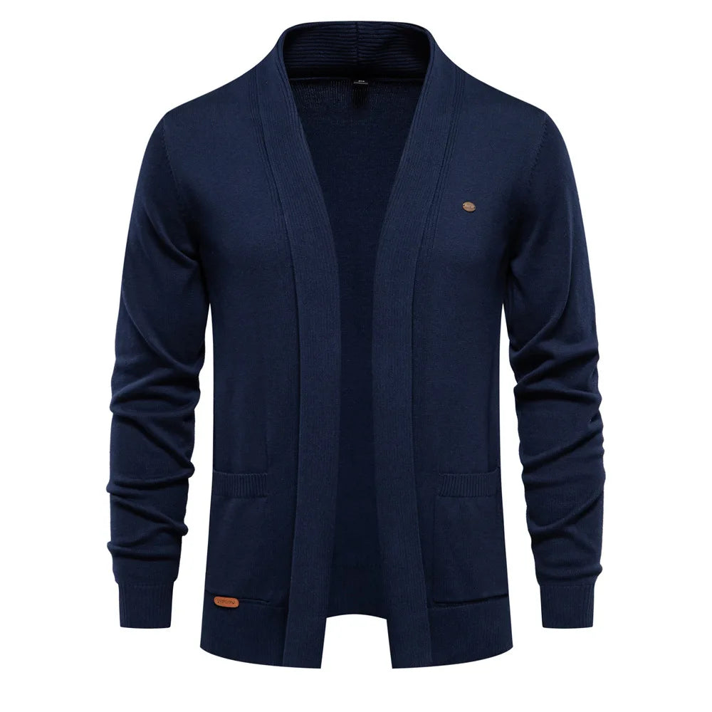 Cardigan Masculino Manga Longa