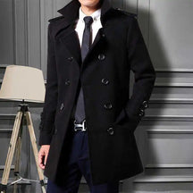 Sobretudo Trench Coat Masculino 