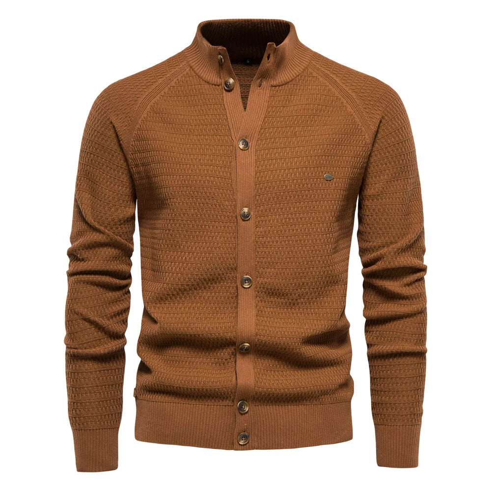 Cardigan Masculino Premium Com Botões