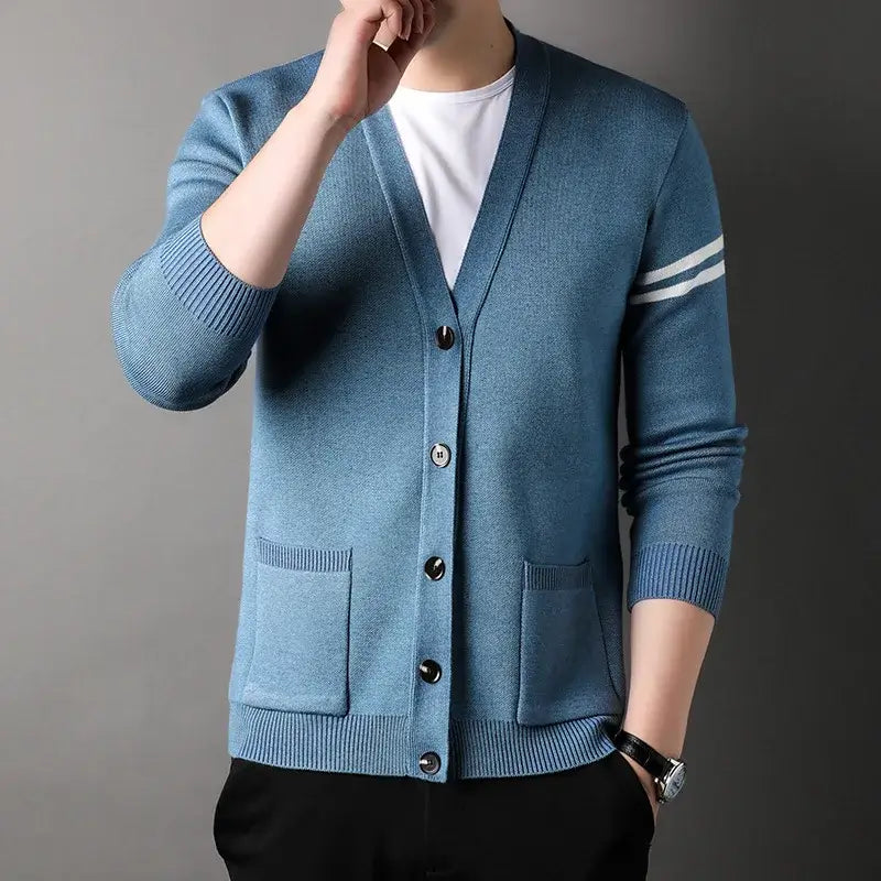 Cardigan Masculino Gola V