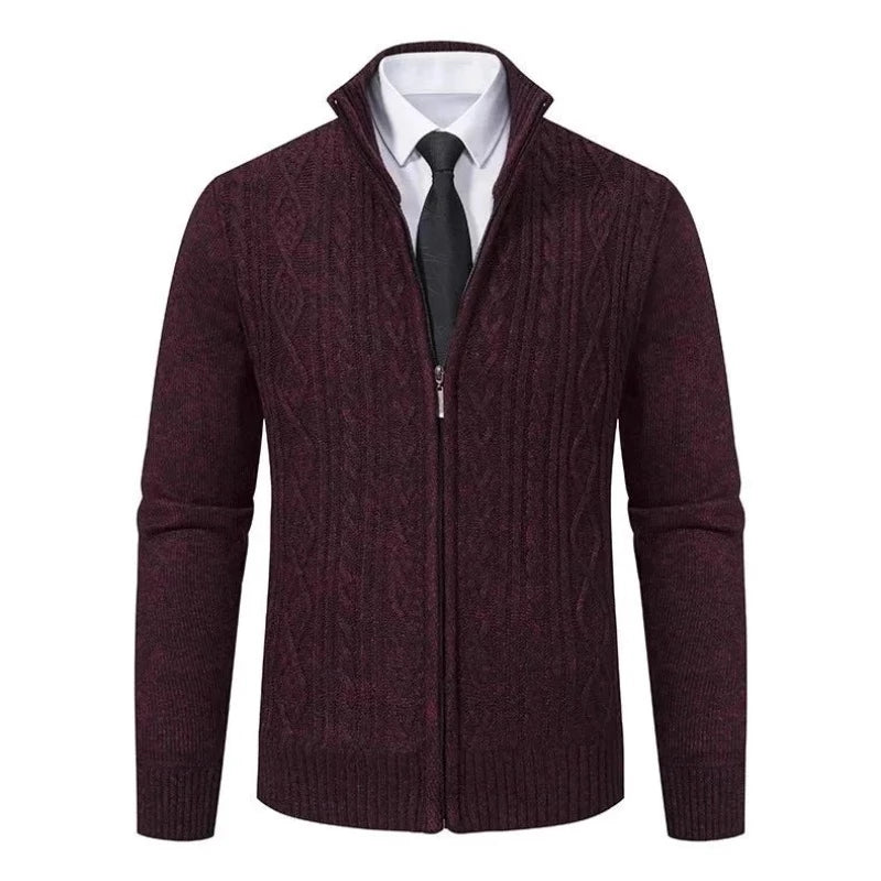 Casaco Cardigan Social Masculino