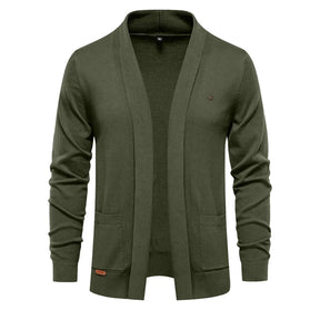 Cardigan Masculino Manga Longa