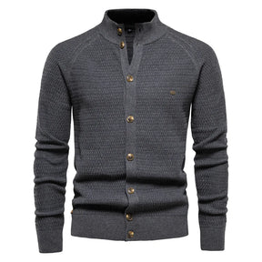 Cardigan Masculino Premium Com Botões