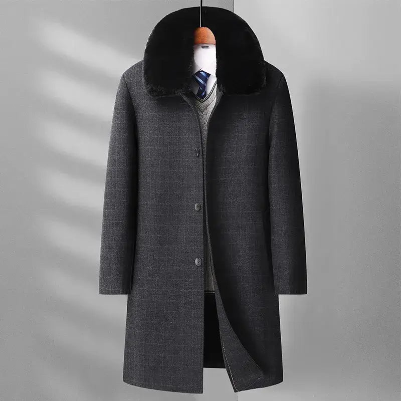 Sobretudo Social Masculino Trench Coat