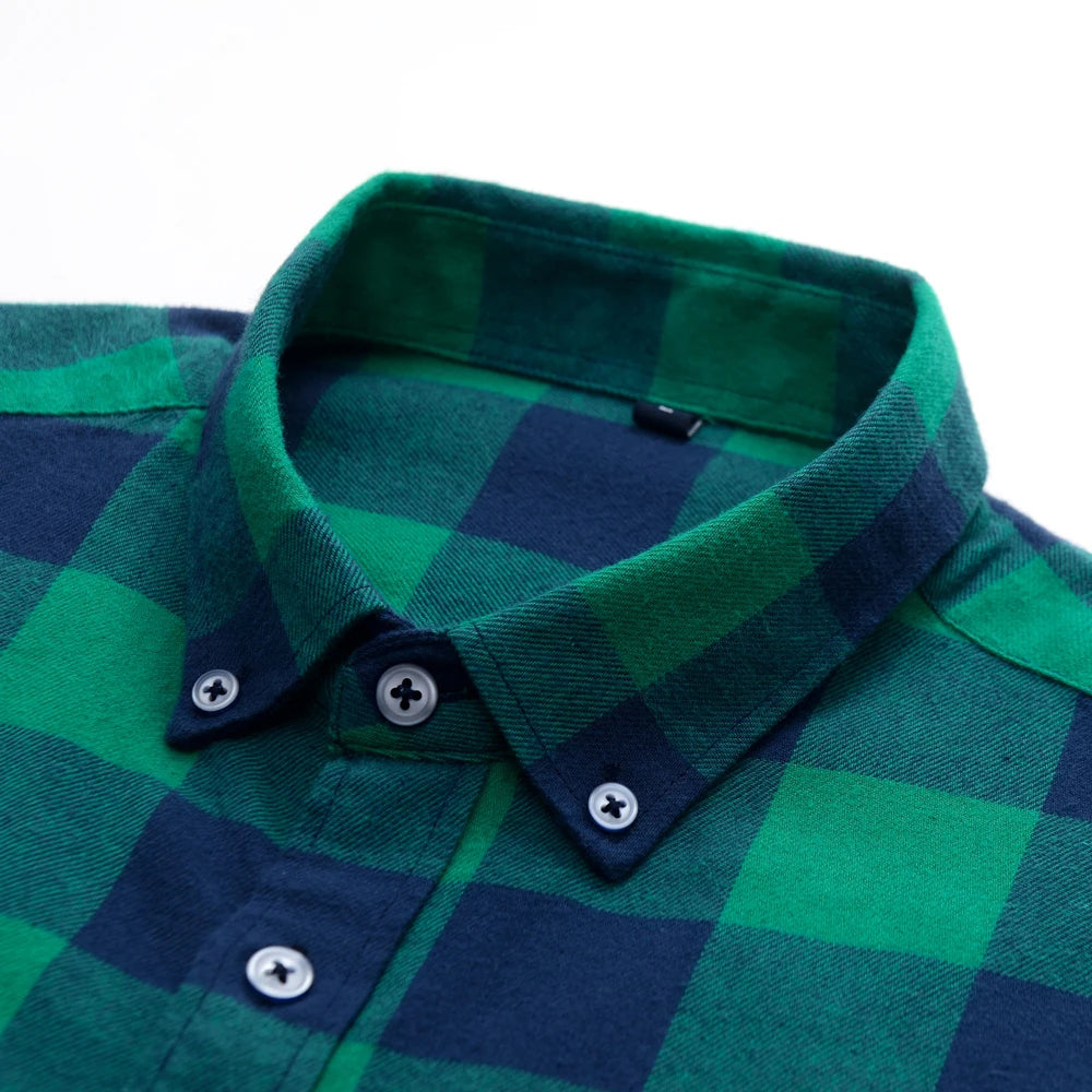 Camisa Masculina De Flanela Geneva