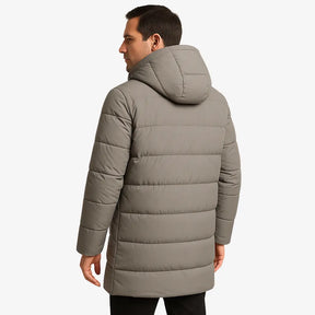 Sobretudo Masculino Puffer Longo
